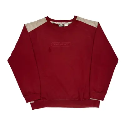 New Balance Sweatshirt - XL Red Cotton