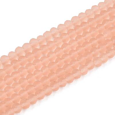 Transparent Glass Beads Strands