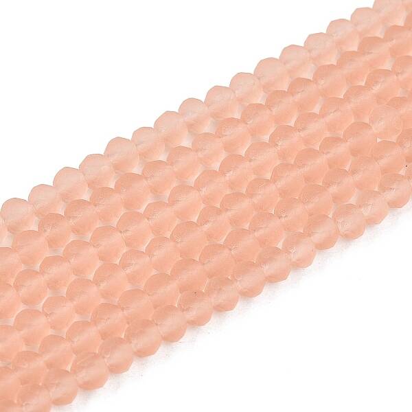 Transparent Glass Beads Strands