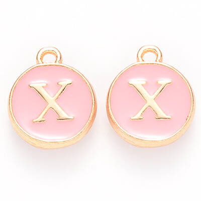 Golden Plated Alloy Enamel Charms