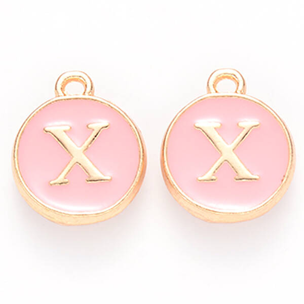 Golden Plated Alloy Enamel Charms
