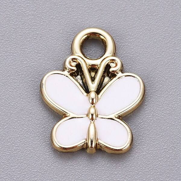 Light Gold Plated Alloy Charms