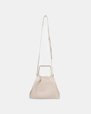 ?? Poppy Corn Leather Bag | Color: Sand