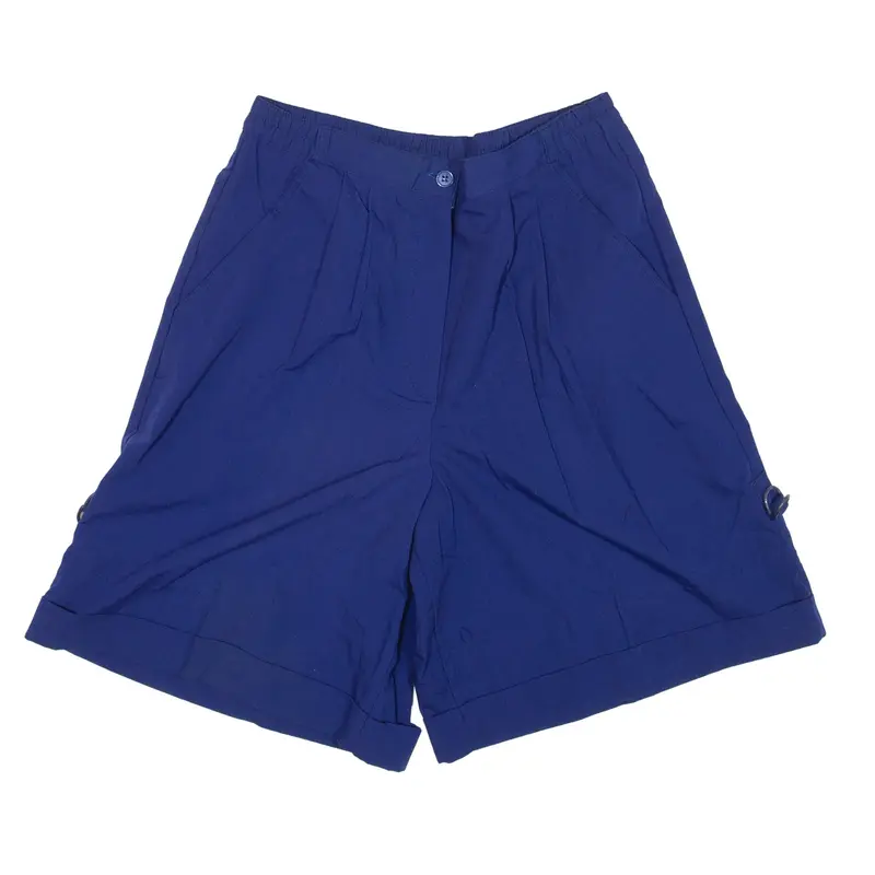 RONDINELLA Casual Shorts Blue Relaxed Womens M W27