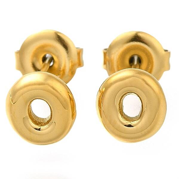 304 Stainless Steel Stud Earrings