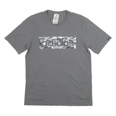ADIDAS Mens T-Shirt Grey S