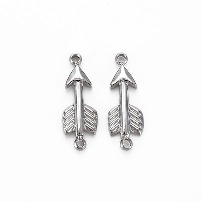 Non-Tarnish 304 Stainless Steel Connector Charms