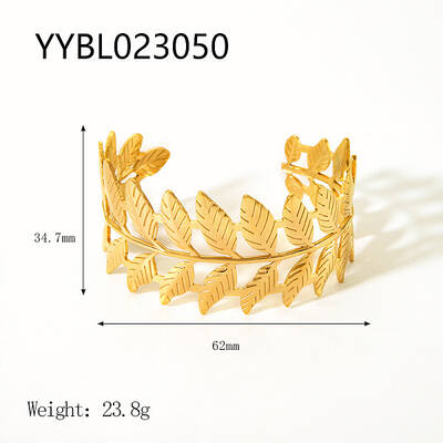 Stainless Steel Cuff Bangles for Women