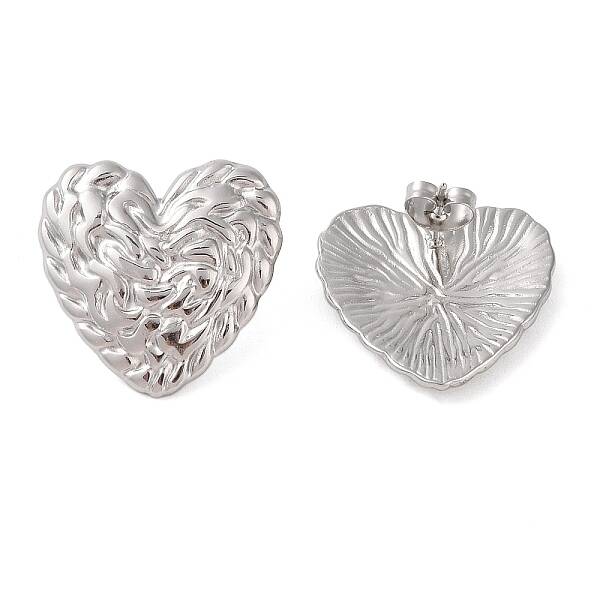 Tarnish Resistant 304 Stainless Steel Stud Earrings for Women