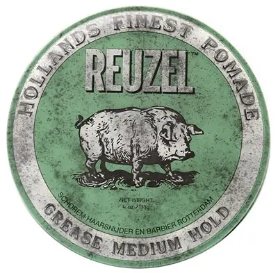 Reuzel Reuzel Green Pomade Grease - Volume: 95 G