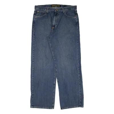 NAUTICA Mens Jeans Blue Loose Straight W36 L32