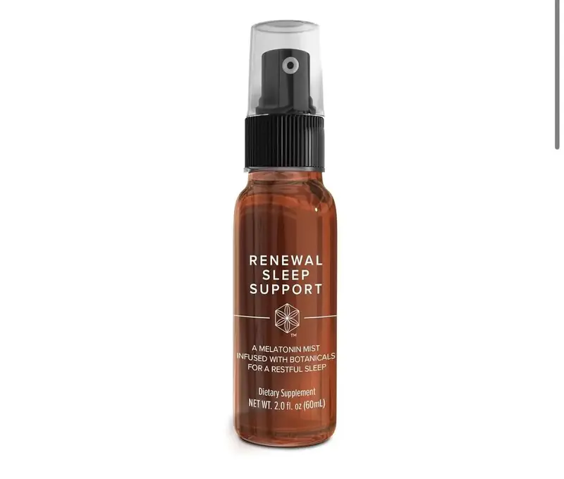 Renewal Sleep Support – Fast-Acting Sleep Spray with Melatonin, Valerian & Chamomile | 1ct Healthcare Fitness Natural Flowe...