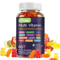 Pslalae - Multivitamin Complex Gummies - Glucose Syrup, Sucrose, Purified Water, Pectin - Improves Skin, Hair and Nails with ...