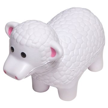 100 Promotional Sheep - Stress Reliever - Polyurethane