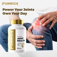 【FUNRICH】Joint Health Supplement for Women & Men with Glucosamine, Chondroitin, MSM & Turmeric - 120 Capsules