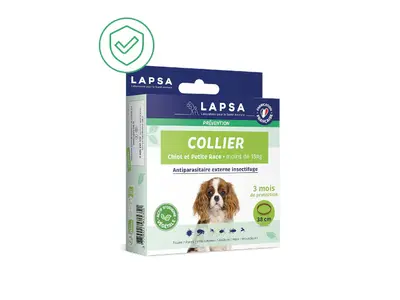 Lapsa Small Dog & Puppy Anti-parasitic Collar x1