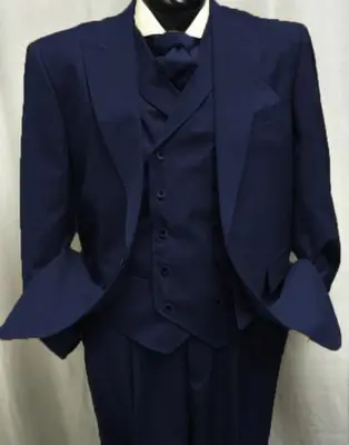 Classic Fit Suit - Pleated Pants - Athletic Fit Suits - Executive Cut Suit