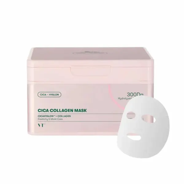 VT Cosmetics Cica Maschera al collagene 30 fogli