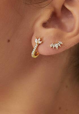 Earrings Bo-188g Gold | Color: GOLD | Size: U