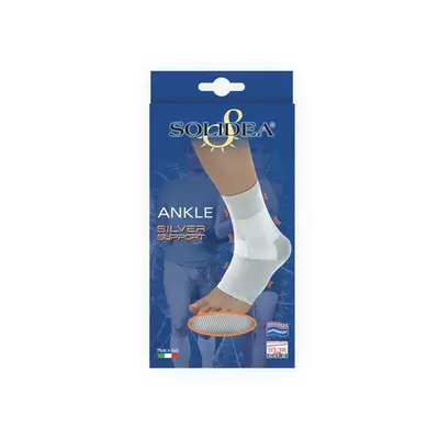 Solidea Silver Support Ankle Ccl2 Compression Ankle Brace 23 32mmHg L Camel