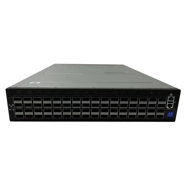 Mellanox MSN4600-CS2FC | Spectrum-3 64 x Ports 100GBase-X 2U Rack-mountable Layer 3 Managed P2C Airflow Gigabit Ethernet Netw...