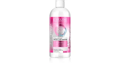 Eveline Cosmetics Facemed+ Micellar Water With Hyaluronic Acid 3 In 1 400 Ml