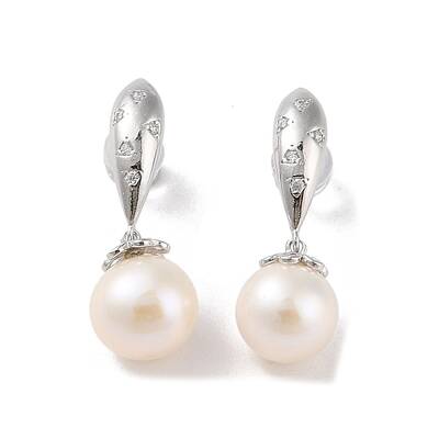 Anti-Tarnish Sterling Silver Stud Earrings