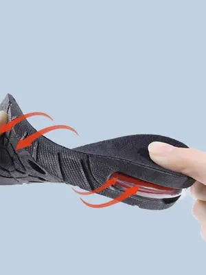 1 Pair Shoe Insole Pads, Invisible Lifting Pad For Sneakers, Invisible Heightening Insoles, Half-palm Heightening Insoles, He...