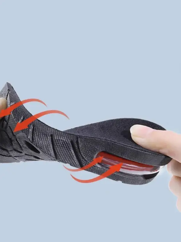 1 Pair Shoe Insole Pads, Invisible Lifting Pad For Sneakers, Invisible Heightening Insoles, Half-palm Heightening Insoles, He...