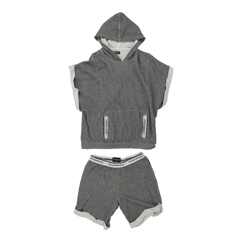 Underwear Emporio Armani Co-Ord - Small Grey Cotton Blend