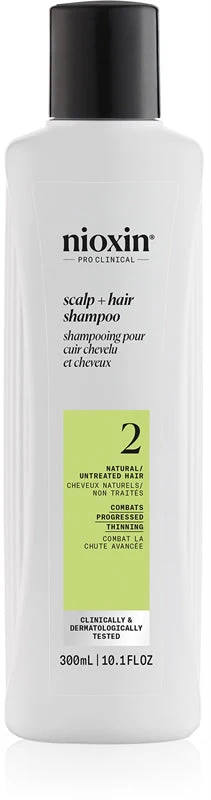NIOXIN System 2 - Shampoo - Natural Hair With Advanced Weakening 300ml