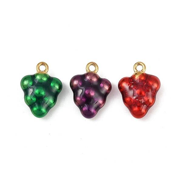 304 Stainless Steel Enamel Charms
