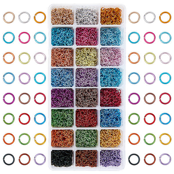 Aluminum Wire Open Jump Rings
