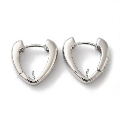 Brass Stud Earring Findings