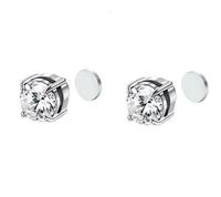 TOP-SELLING 1/2pack Magnetic Earrings, Non-piercing Stainless Steel Magnetic Stud Earrings for Men Women Non Piercing Clip on...