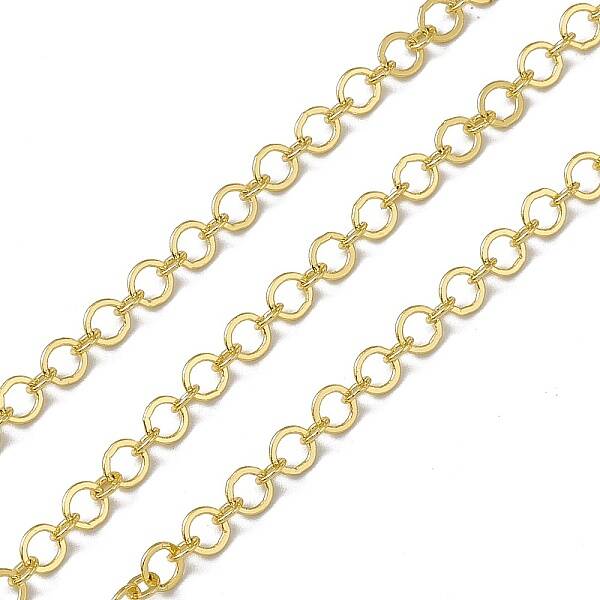 Brass Circle Ring Link Chains
