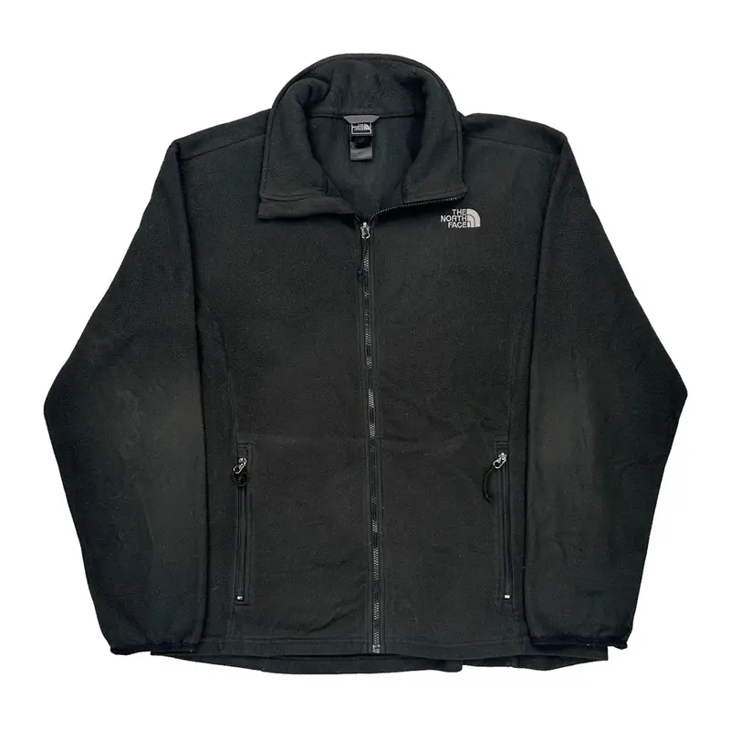 The North Face Fleece Jacket - 2XL Black Polyester