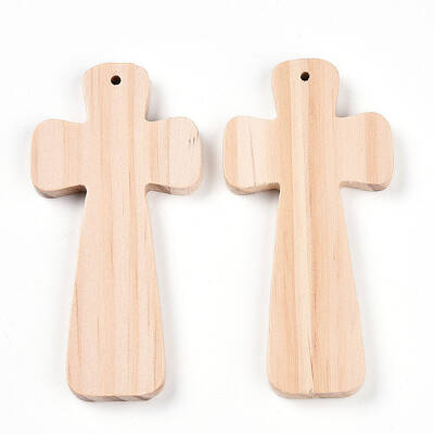 Natural Pine Wood Big Pendants