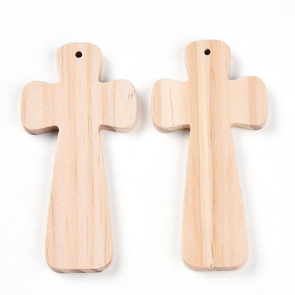 Natural Pine Wood Big Pendants
