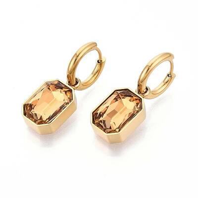 304 Stainless Steel Hoop Earrings