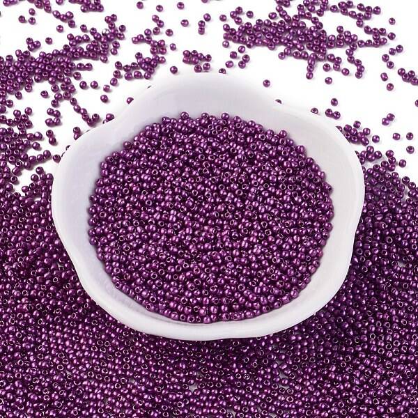 12/0 Grade A Round Glass Seed Beads