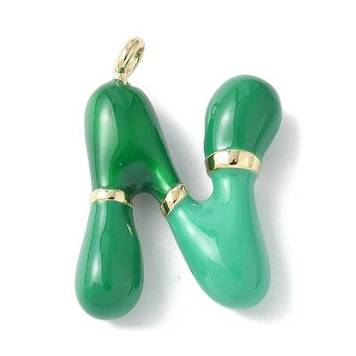 Brass Enamel Pendants