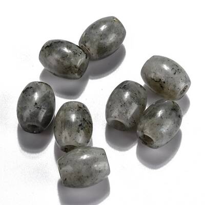 Natural Labradorite European Beads