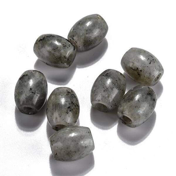 Natural Labradorite European Beads