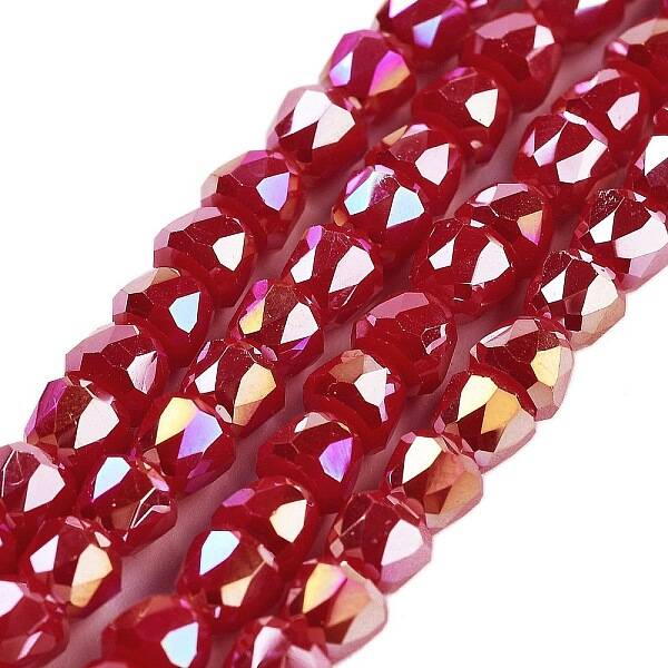 Electroplate Glass Beads Strands