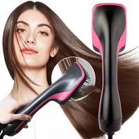 Multifunctional Hot Air Comb, 1 Box Automatic Hair Straightener, Negative Ion Hot Air Comb, Hair Styling Tool for Home & Salo...