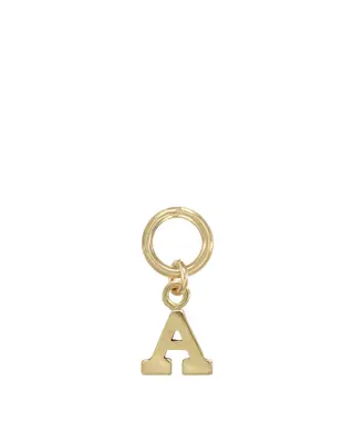 One Love Initial Charms | Metal Color: Gold | Style: A