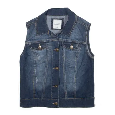 MUDD Blue Denim Gilet XS