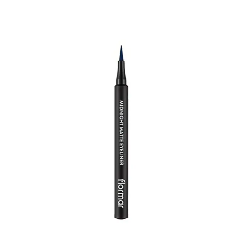 flormar Midnight Matte Eyeliner in marker matte effect color 03 Dark Blue 1 ml