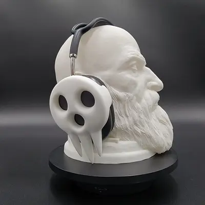 Steez 3D Printed Custom Soul Eater AirPod Max Cover Anime Edition Lightweight Comfortable Fit